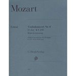 Mozart: Violin Concerto No. 4 in D Major, K. 218 (Solo Part with Piano Reduction)