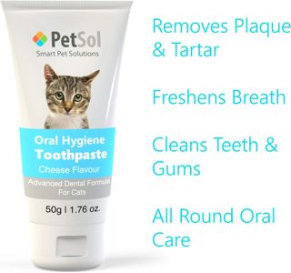 PetSol Dental Care Kit for Dogs and Cats, 100g Toothpaste