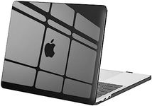 MOSISO Compatible with MacBook Pro 13 inch Case M2 2024, 2023, 2022-2016 A2338 M1 A2251 A2289 A2159 A1989 A1708 A1706 with/Without Touch Bar, Plastic Hard Shell Case Cover, Crystal Black