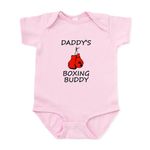 CafePress Daddys Boxing Buddy Body Suit - Cute Infant Bodysuit Baby Romper