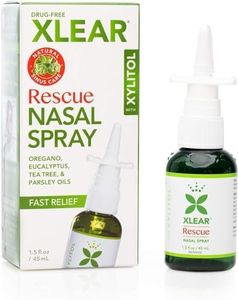 Xlear Rescue Nasal Spray with Xylitol, Oregano and Tea Tree (Pack of 1)