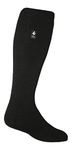 HEAT HOLDERS - Mens & Womens Knee High Thermal Socks | Extra Thick Warm Socks with Fluffy Insulated Inner for Winter | Ideal Socks for Outdoor Boots (4-8, Black)