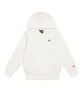 Champion Boy's Legacy Basics B-Ultralight Powerblend Fleece Hooded Sweatshirt, White, 11-12 Years