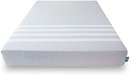 Leesa 10" Memory Foam Mattress in a Box, Luxury CertiPUR-US Certified 3 Layer Foam Construction, Queen, Gray & White