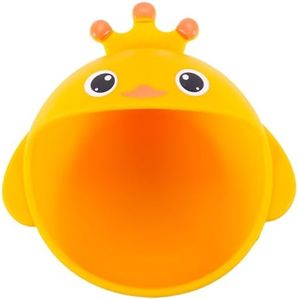 MRPR Quack & Snack Silicone Duck Bowl - Baby & Toddler Suction-Bowl - BPA, Lead, and Phthalate Free, Microwave & Dishwasher safe - Mess-Free Mealtime - Fun & Durable Snack-bowl for Kids