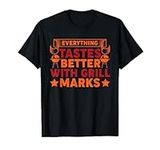 Everything Tastes Better With Grill Mark, BBQ Meatatarian T-Shirt