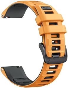 BANSO 22mm Silicon Quick Release Watch Band for Garmin Foreunner 265 255 Music,Watch Strap for Garmin Venu 2 Venu 3, Vívoactive 4 Watch Band