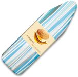 BNDX Ironing Board Cover, 18" x 49" Standard Size Thick Padding with Bongee Cord, Stain Resistant & Durable Scorch, 2 Click Buckles for Smooth Iron and Easy Installation Pulse Green