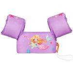 MoKo Swim Arm Band for Kids, Children Swim Vest Cute Cartoon Swimming Wings Pool Floats Sleeve Toddlers Water Device Beach Sports Learning Swim Training Equipment, Purple & Star Mermaid