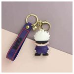 MALKIN® 1 Pc Gojo Keychain | Jujutsu Kaisen Merchandise | Jujutsu Kaisen Keychain | Keychain Anime | Jujutsu Kaisen Action Figure | Anime Keychain | Anime Merch | Gojo Satoru Action Figure