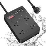 Outdoor Power Strip Weatherproof,Wa