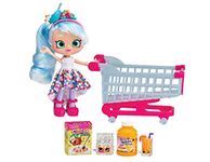 Shopkins HPKG1000 Flair Real Littles Mini Packs Trolley & Shoppie, Multicolour