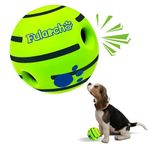 Yiateoit 3.94" Dog Toy Ball Interactive Dog Toys Giggle Ball for Dogs Toy Balls for Dogs Indestructible Dog Toys for Boredom Training