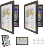 DAGCUXIN Kids Art Frame, 8.5x11 Fro