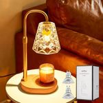 ESUNYD Candle Warmer Lamp with Timer, Birthday Gifts for Women Mom, Home Decor, Room Decor, House Warming Gifts New Home, Wax Melt Warmer for Scented Jar