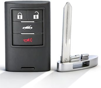 Keyecu Smart Key Fob Replacement 4 Button for Chevrolet Corvette 2008-2013,FCC ID M3N5WY7777A ,P/N:25926479 25926480