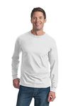 Fruit of the Loom Mens Original Long Sleeve T-Shirt (L) (White)