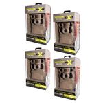 TACTACAM Reveal X Gen 2.0 LTE Cellular Trail Camera AT&T and Verizon, HD Video, HD photo, Low glow IR LED Flash (TA-TC-XG2) for Hunting, Security, Surveillance Gen 2 (4) 4 Pack Gen 2.0