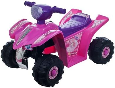 Ride On Toy Quad, Battery Powered Ride On Toy ATV Four Wheeler by Lil' Rider – Ride On Toys for Boys and Girls, For 2 - 5 Year Olds (Pink and Purple)