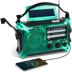 Kaito KA500GRN 5-Way Powered Emergency AM/FM/SW Weather Alert Radio, Green