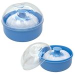 IMPRINT Empty Body Powder Container Powder Puff Box Puff Sponge Case for Baby Infant Newborn Home and Travel | Color May Vary