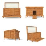 Mary Outdoor Chicken Coop, Backyard Poultry House 3-4ft (4ft Mary)