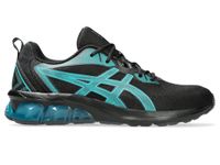 ASICS Mens Gel-Quantum 90 IV Black/Lagoon Sneakers - 7 UK (1201A764.012)