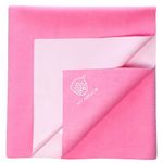 MY ARMOR Waterproof Dry Sheet for Baby Large Size 100 x 140 cm with, Pack of 1, Baby Pink