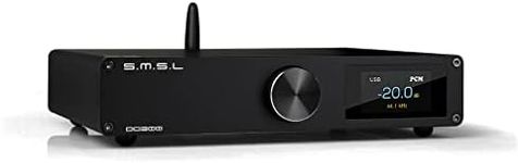 S.M.S.L DO300 Balanced MQA DAC ES9039MSPRO XMOS XU316 DSD512 PCM32bit/768kHz DAC QCC5125 Bluetooth5.1 LDAC USB/Bluetooth/OPT/COAX/l2S/AES Input RCA/XLR Output Digital D/A Converter Decoder DACs