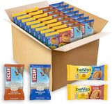 CLIF BAR Energy Bars and belVita Breakfast Biscuits Variety Pack, 4 Flavors, 30 Count