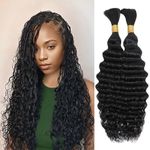 Human Braiding Hair 14 Inch Deep Wa