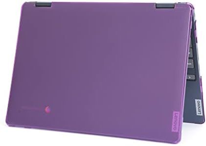 mCover Case Compatible for 2021~2022 11.6" Lenovo IdeaPad Flex 3 (11") 11M836 2 in 1 Chromebook Laptop ONLY (NOT Fitting Any Other Lenovo Models) - Purple