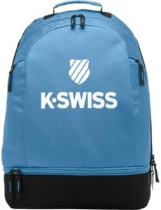 K-Swiss Tennis Backpack, Sky Blue/White, One Size