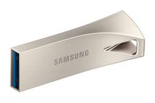 SAMSUNG BAR Plus 128GB - 300MB/s USB 3.1 Flash Drive Champagne Silver (MUF-128BE3/AM)[Canada Version]