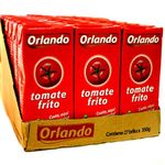 Pack of 20-350g Tomato Sauce Orlando Tomate Frito Sofrito Fritos Base Fritos Smooth Pasta Sauce Gluten Free & Vegan