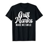 Grill Marks Make Me Smile, Brisket Deer Meat for Dinner T-Shirt