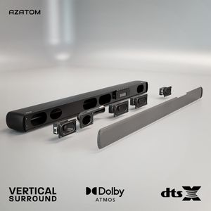 Azatom Elite Dolby Atmos Soundbar – 240W High-Power Audio