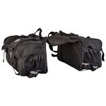 TREK 'N' RIDE Classiq Waterproof Motorcycle Saddle Bag Suitable for All Cruiser Bikes