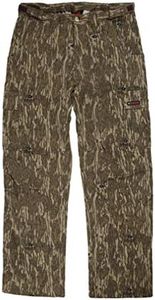 Mossy Oak Cotton Mill 2.0 Camo Hunting Pants for Men Camouflage Clothes, Bottomland, Medium