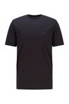 Hugo Boss Men's Small Logo Cotton Crewneck T-Shirt, Basic Black, 3X-Large