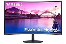 Samsung LS27C390EAUXXU 27" Curved FullHD 1080p Monitor with Speakers - 1920x1080, HDMI, Displayport, Freesync