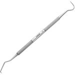 Candure Dental Pick Stainless Steel Double Ended Dental Scraper for Teeth Cleaning Hygiene Tool for Tartar and Plaque Remover, Teeth Cleaning at Home for Adults & Pets (Jacquette Probe)