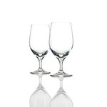 Schott Zwiesel Grace Tulip Beer Glass Set of 2-420ml Tritan Crystal, Stemmed Beer Glasses, Dishwasher Safe, Made in Germany