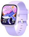 Kids Smart Watch for Boys Girls,IP68 Waterproof Kids Fitness Activity Tracker Watch,Heart Rate Sleep Monitor,19 Sport Modes,Pedometers,Calories Counter,Alarm Clock,Kids Gifts for Teens 5+ (Purple)