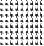 SafiSwords Waterproof Padlocks Keyed Alike for Outdoor use, Covered Heavy Duty Laminated Steel Lock, 1-9/16 Inch. Wide, Long Padlock, Bulk Locks with Same Keys, Pack of 72