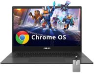 ASUS Chromebook CM1402 14" FHD Anti-Glare Laptop, MediaTek Kompanio 520, 4GB LPDDR4X, 64GB eMMC, HD Webcam, WiFi 6, Bluetooth, Chrome OS, Gravity Gray, 128GB Hotface USB Card