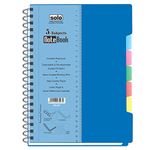 Solo NA- 457 5-Subjects Note Book (300 Pages) 28 * 21.5cm - Blue