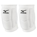 Mizuno Elite 9 SL2 Knee Pads, White, Small