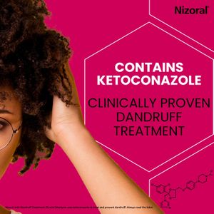 Nizoral Anti-Dandruff Shampoo with Ketoconazole, 100ml – Itchy Scalp Treatment