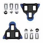 Road Bike Cleats fit for Shimano SPD-SL Locking Cycling Pedals Cleat for Shimano Sh12 System Shoes - (Bule 2 Degree Float)